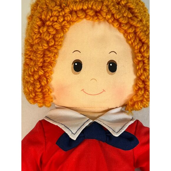 1982 KNICKERBOCKER 15" Plush LITTLE ORPHAN ANNIE MOVIE With Sandy Cloth Doll - Picture 4 of 8
